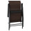 Berkfield Folding Garden Chairs 2 pcs Brown Poly Rattan 9