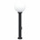 Berkfield Bollard Light with Outlet 80 cm Black IP44 2