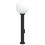 Berkfield Bollard Light with Outlet 80 cm Black IP44 4