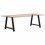 Berkfield Dining Table Legs A-Shaped 2 pcs Black†90x(72-73) cm Steel 8