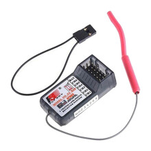 2.4GHz 6/8/14CH Surface Receiver for RC Car, Compact Low‑Profile Design, FS‑X6B Compatible