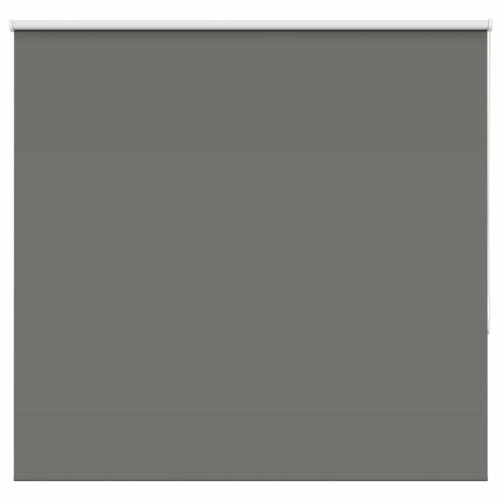 Berkfield Roller Blind Blackout Grey 155x130 cm Fabric Width 151.6 cm Polyester 1