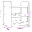 Berkfield Wine Rack with Top Board 33x25x37 cm Solid Wood Pine 9