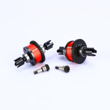 6S Differential Gear Set 40Crmo 38T 9T RC Steel Upgrade for Arrma Kraton Notorious Outcast Typhon