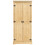 Berkfield Wardrobe Corona 76x50x170 cm Solid Wood Pine 4