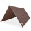 Berkfield Camping Tarp Brown 366x306 cm Waterproof 2