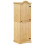Berkfield Wardrobe Corona 55x52x170 cm Solid Wood Pine 2