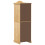 Berkfield Wardrobe Corona 55x52x170 cm Solid Wood Pine 6