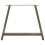 Berkfield Dining Table Legs A-Shaped 2 pcs 100x(72-73) cm Steel 5