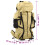 Berkfield Hiking Backpack Khaki 80 L Oxford Fabric 8