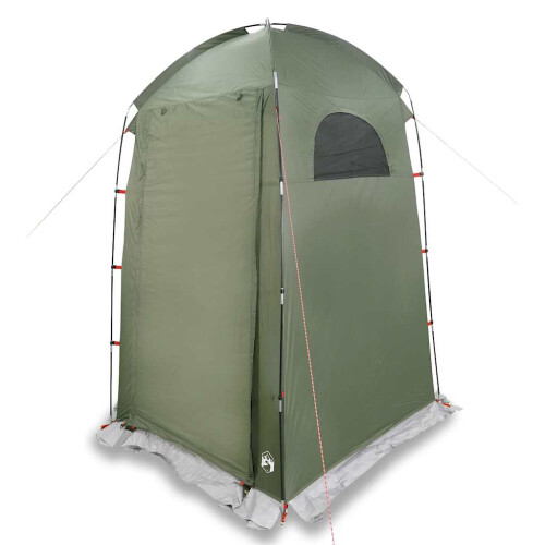 Berkfield Shower Tent Olive Green Waterproof 1