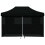 Berkfield Foldable Party Tent Pop-Up with 4 Sidewalls Black 3