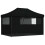 Berkfield Foldable Party Tent Pop-Up with 4 Sidewalls Black 5