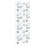 Berkfield Shower Roller Blind 110x240 cm Fabric Width 106 cm 3