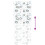 Berkfield Shower Roller Blind 110x240 cm Fabric Width 106 cm 5