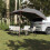 Berkfield Car Tent Grey and Orange Waterproof 3