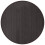 Berkfield Rug Round Dark Brown100 cm Bamboo 2