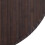 Berkfield Rug Round Dark Brown100 cm Bamboo 6