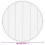 Berkfield Rug Round Grey80 cm Bamboo 8