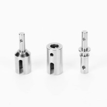 Super Baja Rey Center Differential Outdrive Set Rock Rey Upgrade Durable Steel Replacement for LOSI 252087