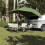 Berkfield Car Tent Green Waterproof 3