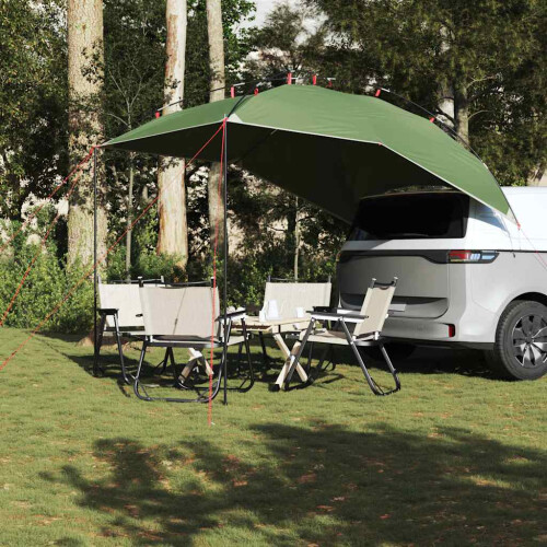Berkfield Car Tent Green Waterproof 2