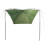 Berkfield Car Tent Green Waterproof 4