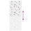 Berkfield Shower Roller Blind 110x240 cm Fabric Width 106 cm 5