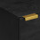 Berkfield Bedside Cabinet Black 40x33x46 cm Solid Wood Mango 7