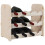 Berkfield Wine Rack 43x25x37 cm Solid Wood Pine 4