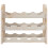Berkfield Wine Rack 43x25x37 cm Solid Wood Pine 5