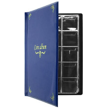 Coin Collection Album 150Pocket Large Capacity Blue Book for Collectors, Penny Collecting Holder