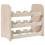 Berkfield Wine Rack 43x25x37 cm Solid Wood Pine 7