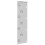Berkfield Shower Roller Blind 70x240 cm Fabric Width 66 cm 4