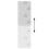 Berkfield Shower Roller Blind 70x240 cm Fabric Width 66 cm 5