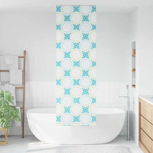 Berkfield Shower Roller Blind 60x240 cm Fabric Width 56 cm 1
