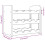 Berkfield Wine Rack 43x25x37 cm Solid Wood Pine 9