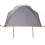 Berkfield Car Tent Grey and Orange Waterproof 6
