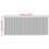 Berkfield Room Divider Natural Width 400 cm Height 165 cm Bamboo 9