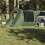 Berkfield Car Tent Green Waterproof 3