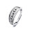 16 Pcs Adjustable Fidget Spinner Ring Set for Women, Thin Stackable Anxiety Rings Style D 1