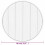 Berkfield Rug Round Brown80 cm Bamboo 8