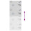 Berkfield Shower Roller Blind 90x240 cm Fabric Width 86 cm 5