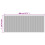 Berkfield Room Divider Black Width 400 cm Height 165 cm Bamboo 9