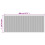 Berkfield Room Divider Brown Width 400 cm Height 165 cm Bamboo 9