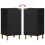 Berkfield Sideboard Black 40x33x75 cm Engineered Wood 6