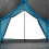Berkfield Camping Tent 5-Person Blue Waterproof 10
