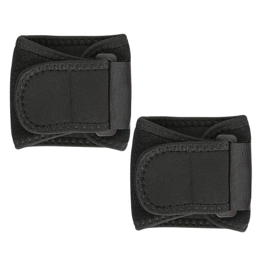 Adjustable Wrist Support Breathable Elastic Wrist Wrap-Black os
