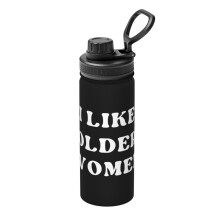 Sticlă de apă izolată „I Like Older Women” din oțel inoxidabil, 18 oz