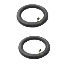 2 camere de aer pentru scuter de 8 inch, 8 x 1 1/4, cu valvă îndoită, compatibile cu modelul A-Folding